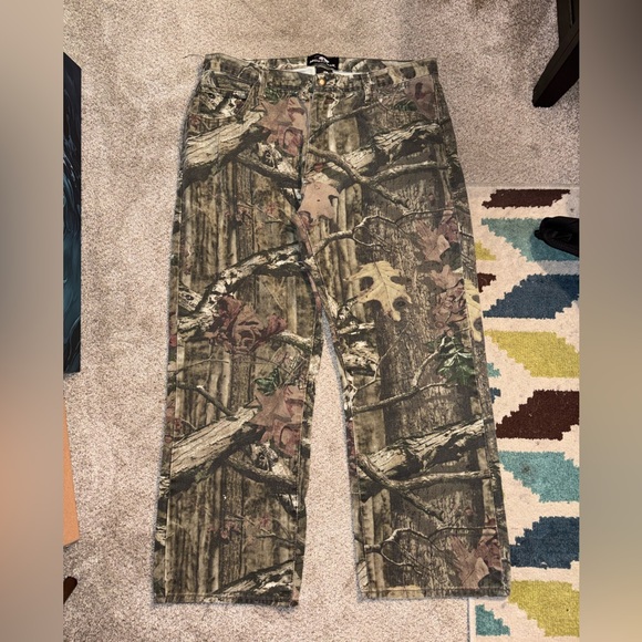 Mossy Oak Other - Vintage Mossy Oak Woodland Camouflage Pants in Green and Brown